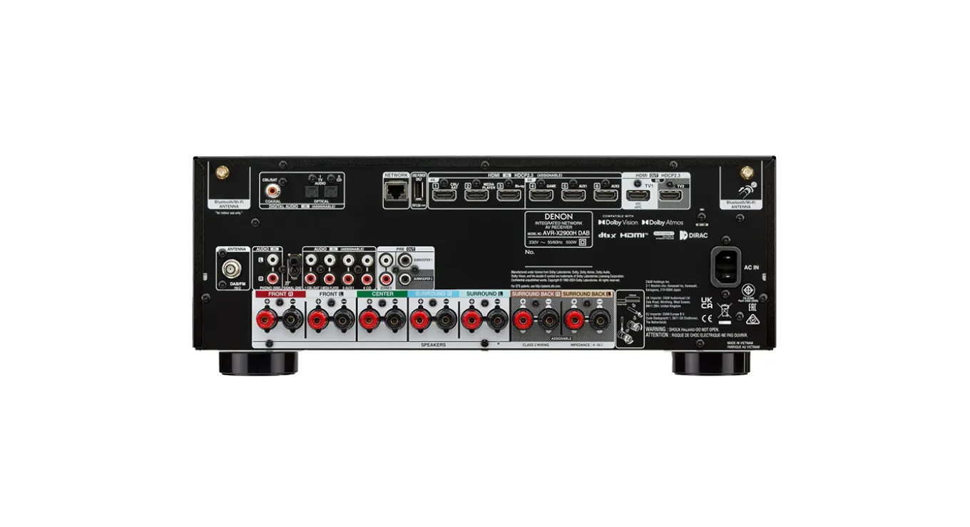 Denon AVR-X2900H DAB