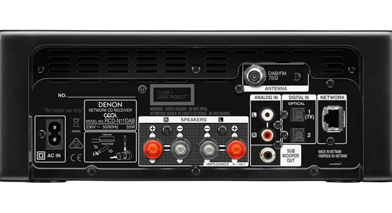 Denon CEOL N11DAB Zwart