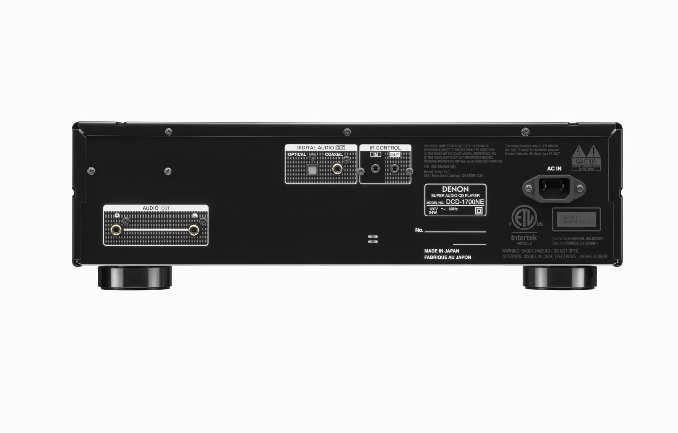 Denon DCD-1700NE Zwart