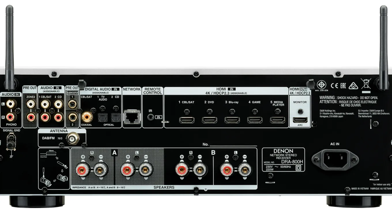 Denon DRA-800H Zilver