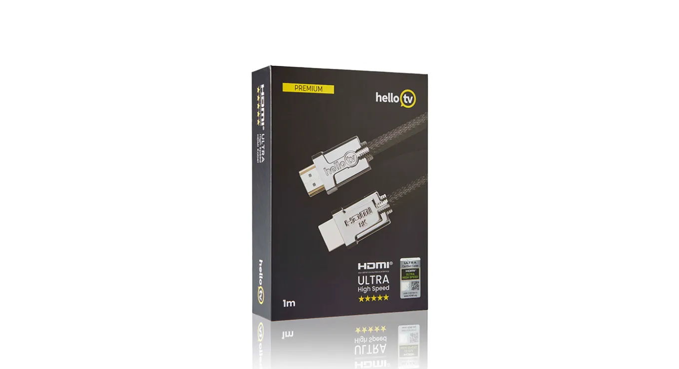 HelloTV HDMI Kabel 2.1 Premium 2 Meter