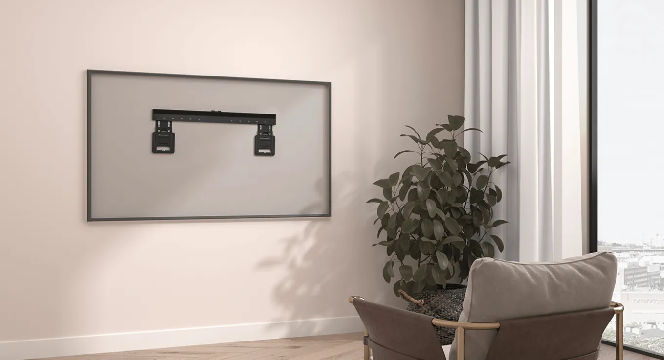 HelloTV Vaste Muurbeugel Ultra Thin 37 - 80 inch