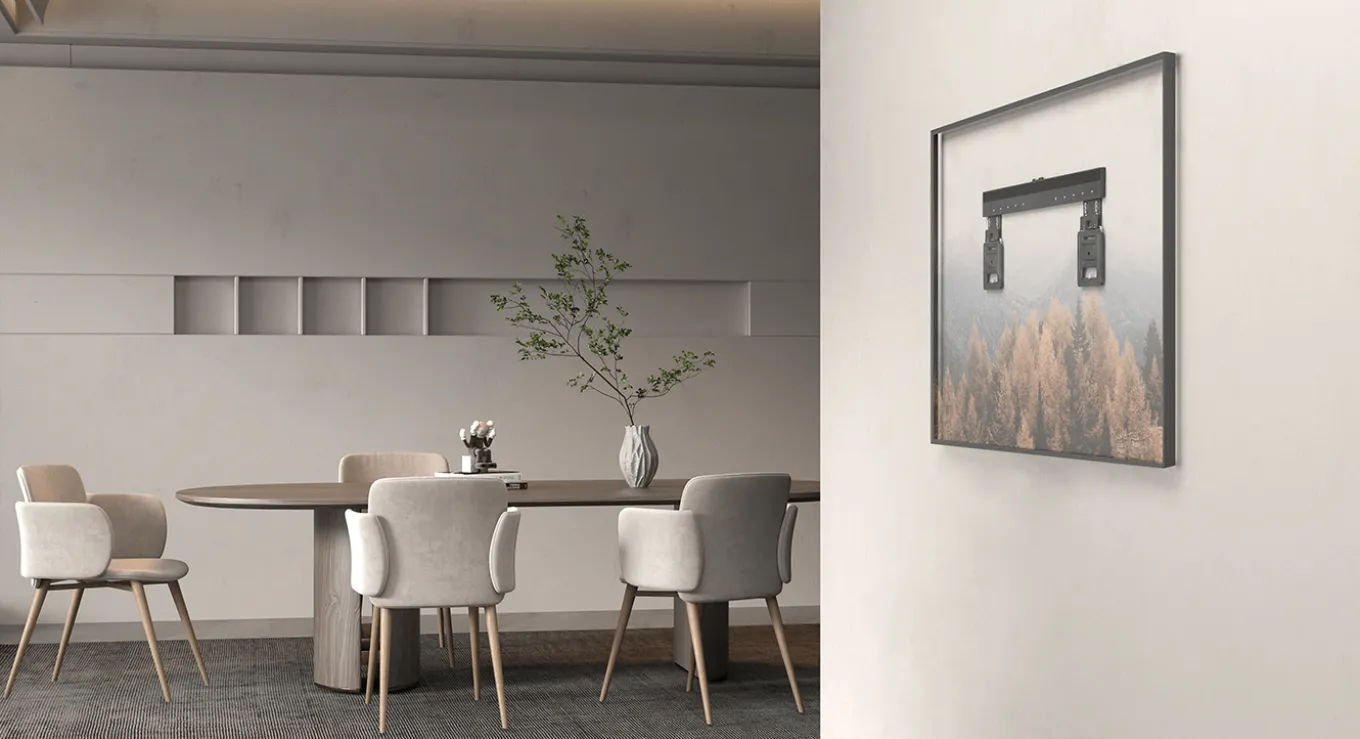 HelloTV Vaste Muurbeugel Ultra Thin 37 - 80 inch