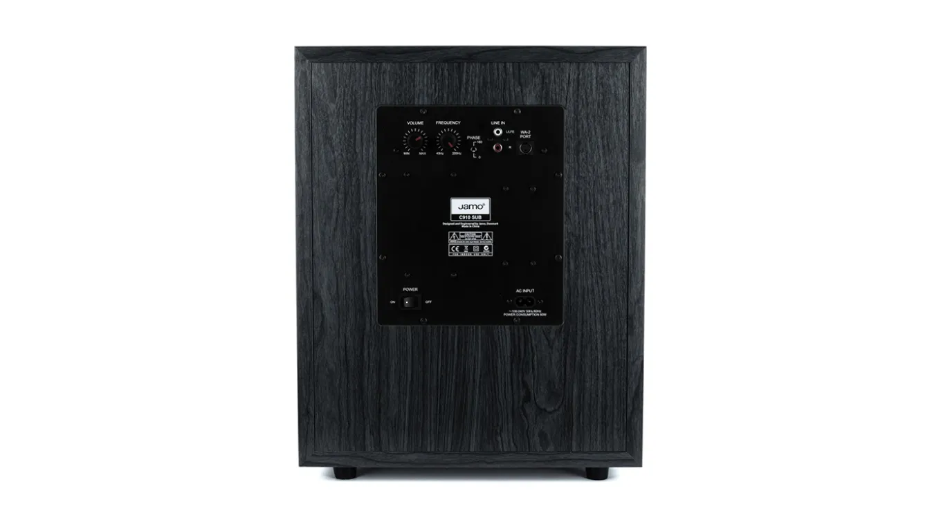 Jamo C910 Subwoofer Zwart