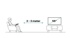 Samsung Neo QLED 4K 55QN73F (2025)