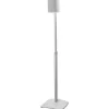 Sanus Verstelbare vloerstandaard voor Sonos One, Play:1 & Play:3 Wit duopack (WSSA2-W2)