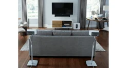 Sanus Verstelbare vloerstandaard voor Sonos One, Play:1 & Play:3 Wit (WSSA1-W2)