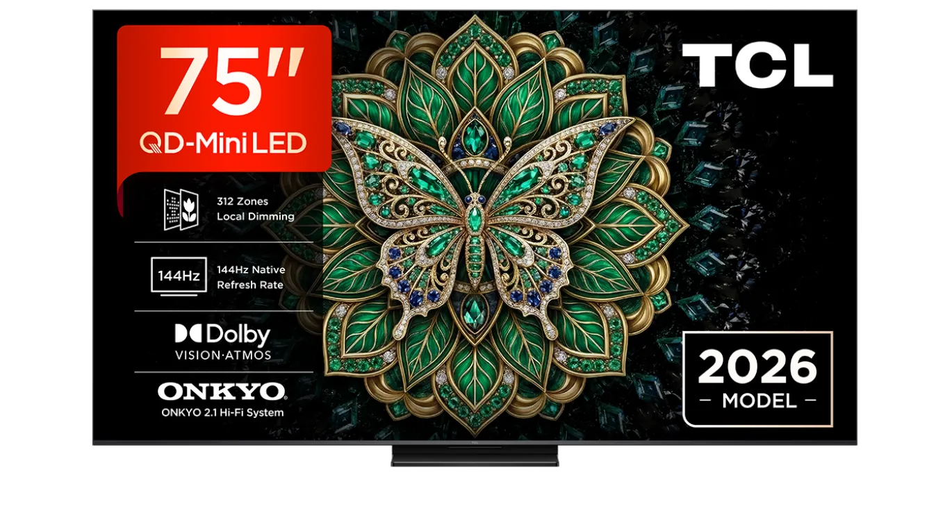TCL 75C6K Pro - 75" QD Mini-LED (2026)