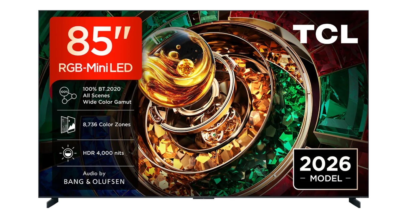 TCL 85RM9L - 85" RGB Mini-LED (2026)