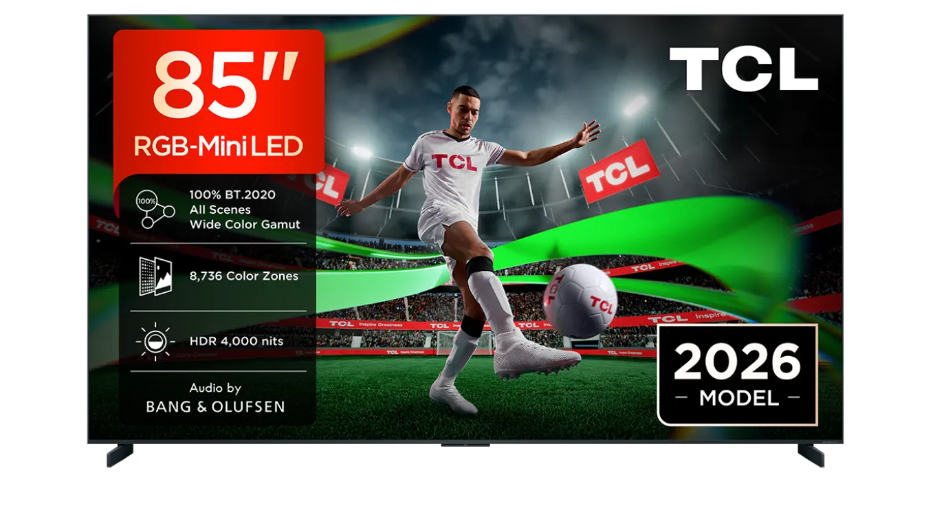 TCL 85RM9L - 85" RGB Mini-LED (2026)