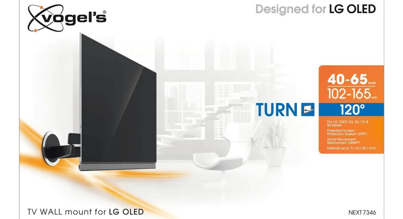 Vogel's NEXT 7346 OLED muurbeugel