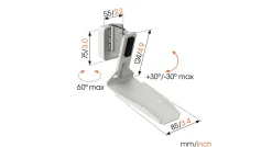 Vogel's SWM 4131 Wall Mount Sonos Era 300 Wit