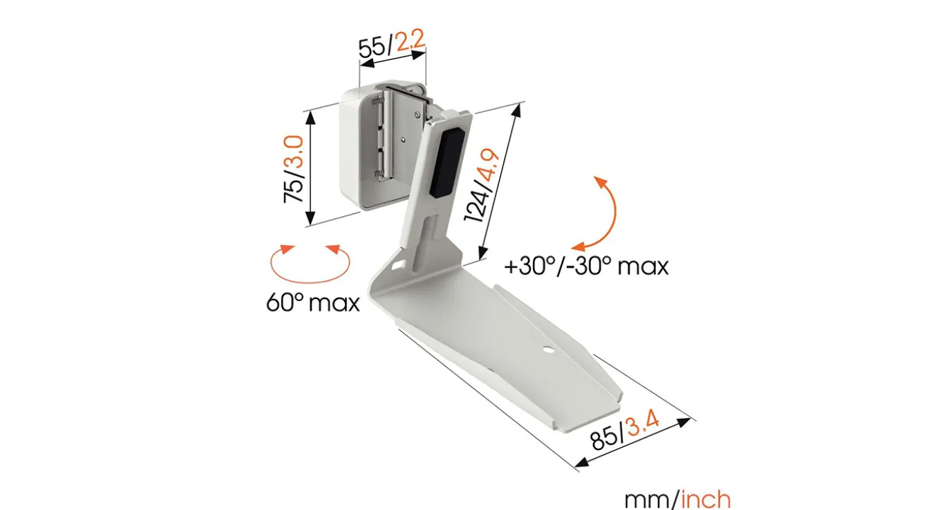 Vogel's SWM 4131 Wall Mount Sonos Era 300 Wit