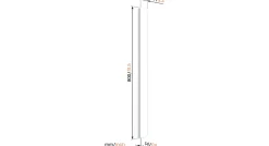 Vogel's TVA 6000 Wit