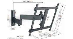 Vogel's TVM 3445 Zwart